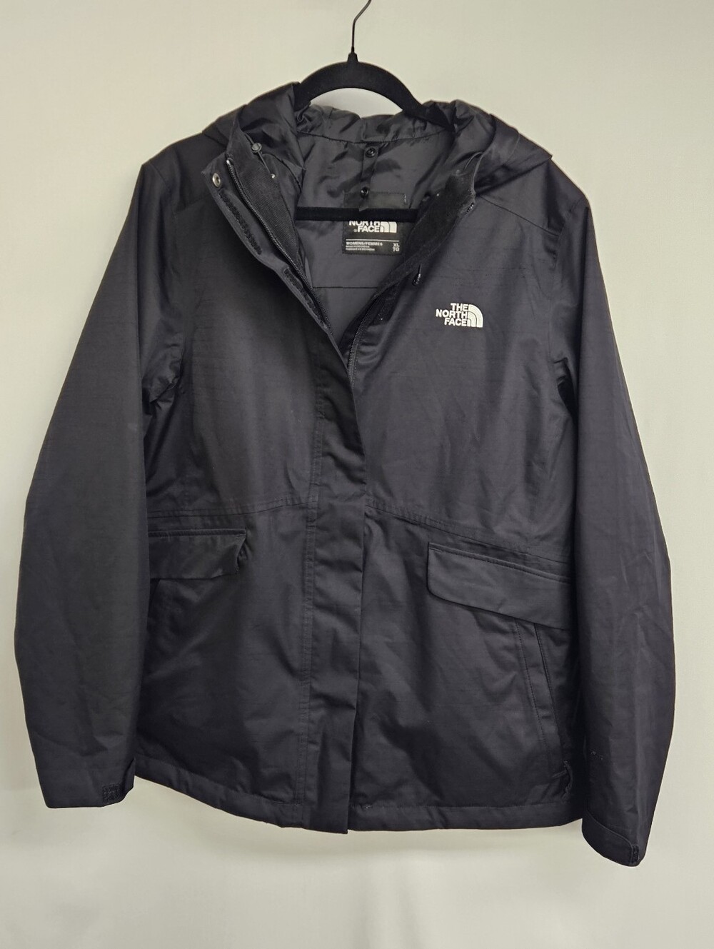 The North Face Women's Triclimate Dryvent Jacket - Black Size: X-Large NF0A2SVJ